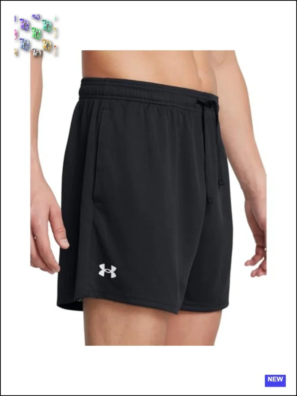 Men's Tech 6 Inch Mesh Athletic Shorts Breathable Quick-Dry with Pockets